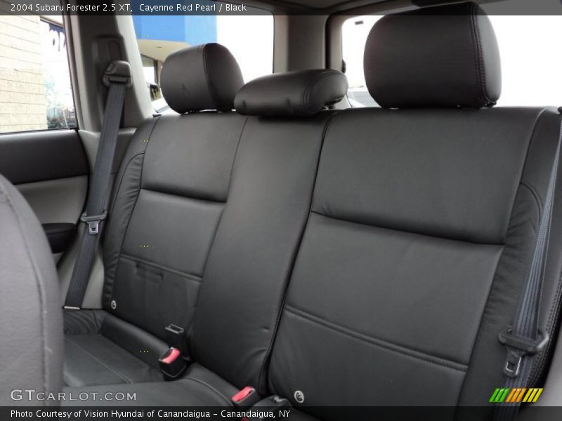 Cayenne Red Pearl / Black 2004 Subaru Forester 2.5 XT