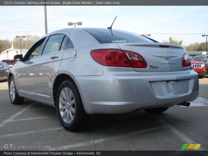 Bright Silver Metallic / Dark Slate Gray 2010 Chrysler Sebring Limited Sedan
