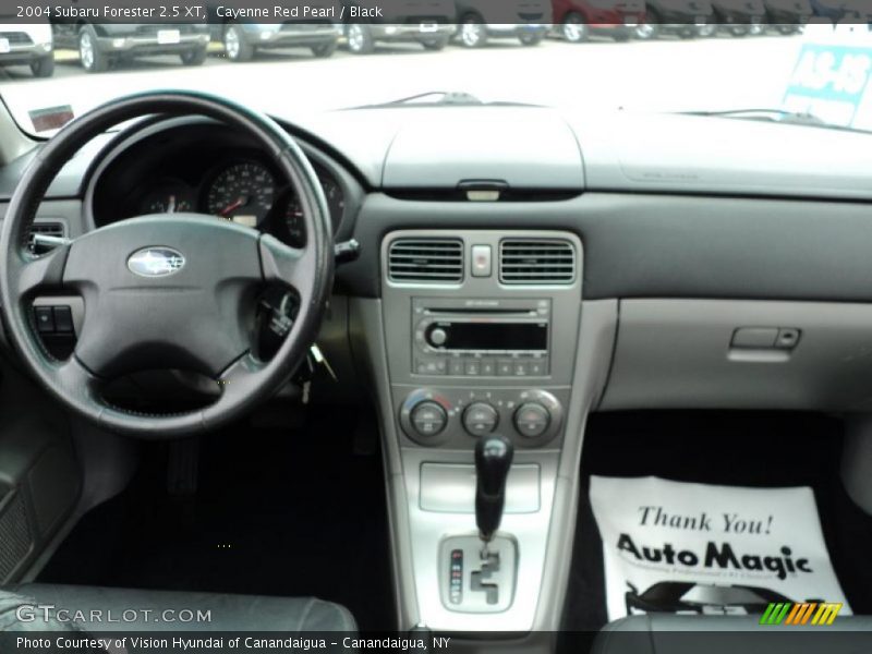 Cayenne Red Pearl / Black 2004 Subaru Forester 2.5 XT
