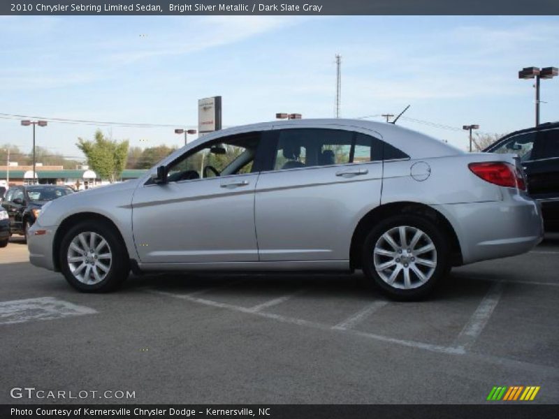 Bright Silver Metallic / Dark Slate Gray 2010 Chrysler Sebring Limited Sedan