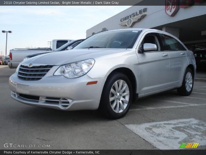 Bright Silver Metallic / Dark Slate Gray 2010 Chrysler Sebring Limited Sedan