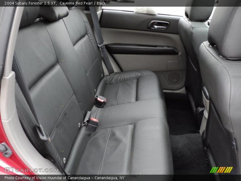 Cayenne Red Pearl / Black 2004 Subaru Forester 2.5 XT