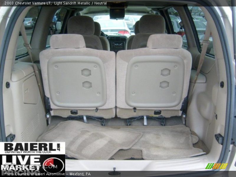 Light Sandrift Metallic / Neutral 2003 Chevrolet Venture LT