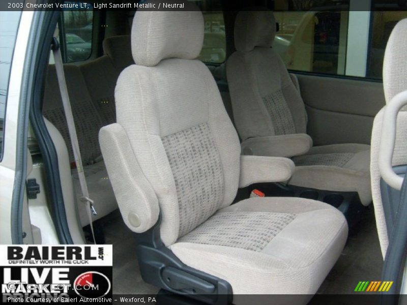 Light Sandrift Metallic / Neutral 2003 Chevrolet Venture LT
