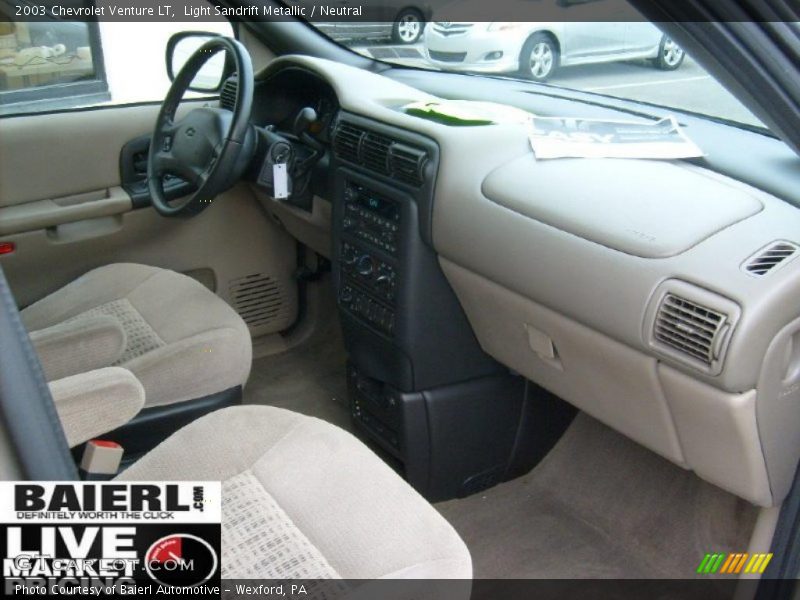 Light Sandrift Metallic / Neutral 2003 Chevrolet Venture LT