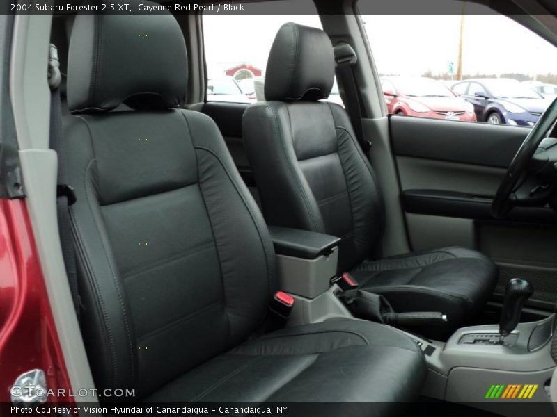 Cayenne Red Pearl / Black 2004 Subaru Forester 2.5 XT