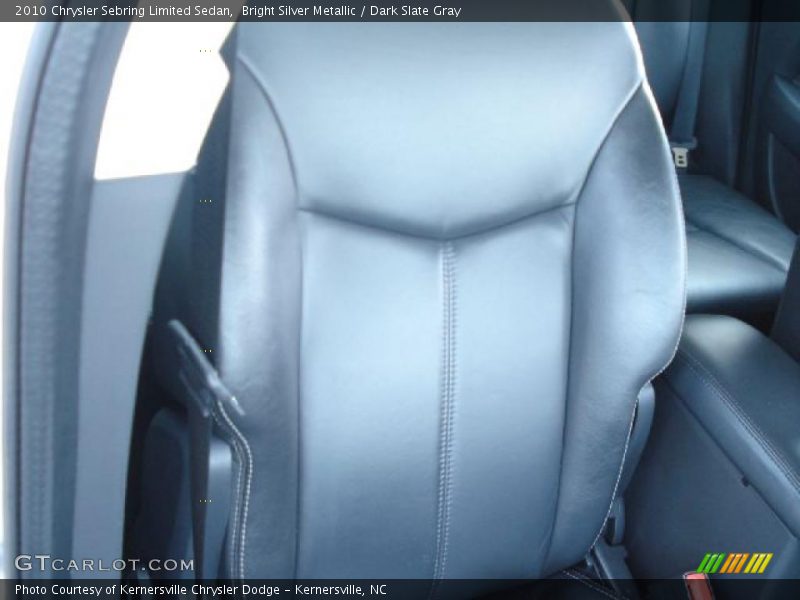 Bright Silver Metallic / Dark Slate Gray 2010 Chrysler Sebring Limited Sedan