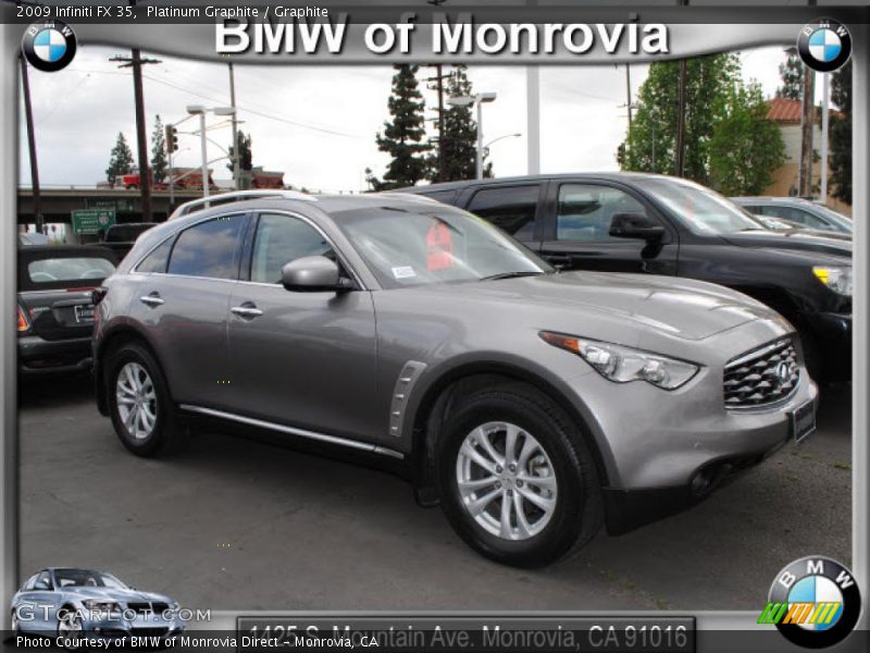 Platinum Graphite / Graphite 2009 Infiniti FX 35