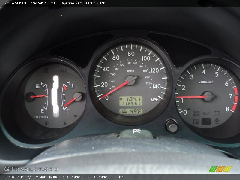 2004 Forester 2.5 XT 2.5 XT Gauges
