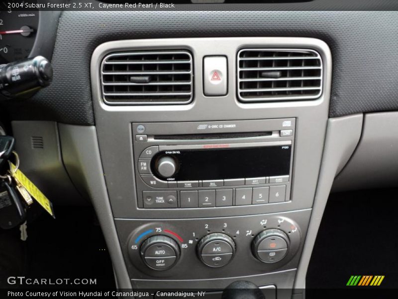 Cayenne Red Pearl / Black 2004 Subaru Forester 2.5 XT