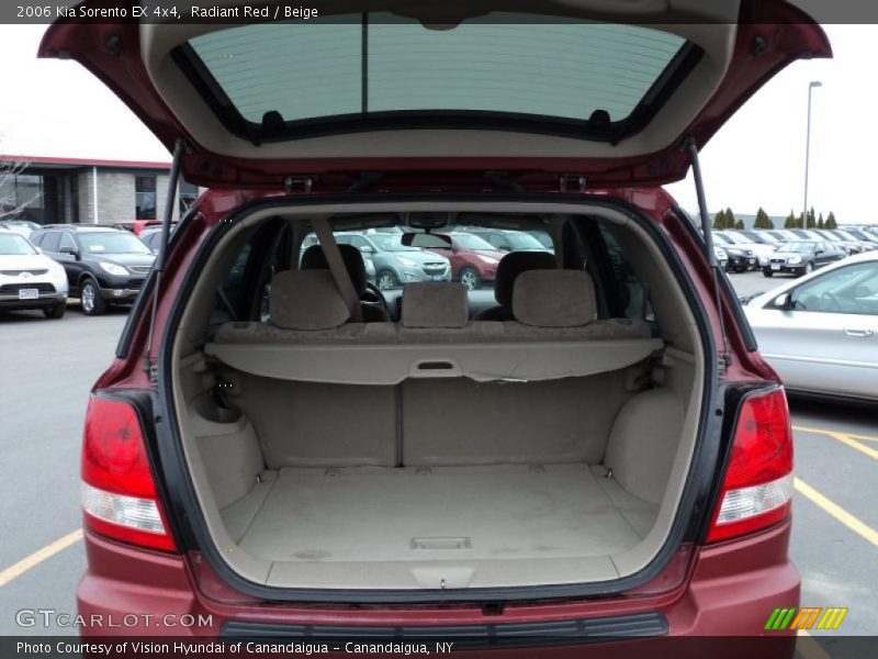 Radiant Red / Beige 2006 Kia Sorento EX 4x4