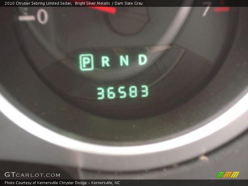 Bright Silver Metallic / Dark Slate Gray 2010 Chrysler Sebring Limited Sedan