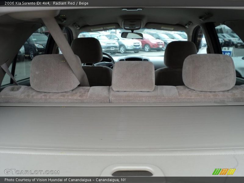 Radiant Red / Beige 2006 Kia Sorento EX 4x4