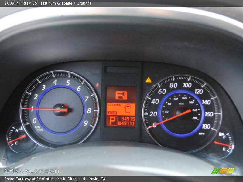 Platinum Graphite / Graphite 2009 Infiniti FX 35