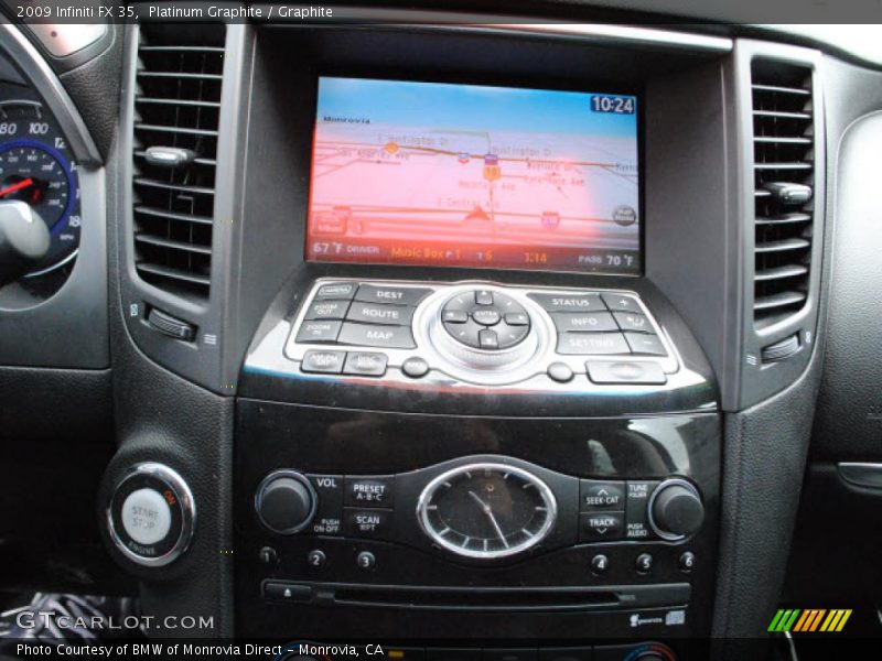 Platinum Graphite / Graphite 2009 Infiniti FX 35