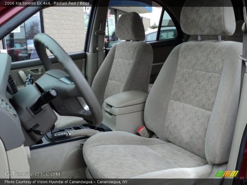 Radiant Red / Beige 2006 Kia Sorento EX 4x4