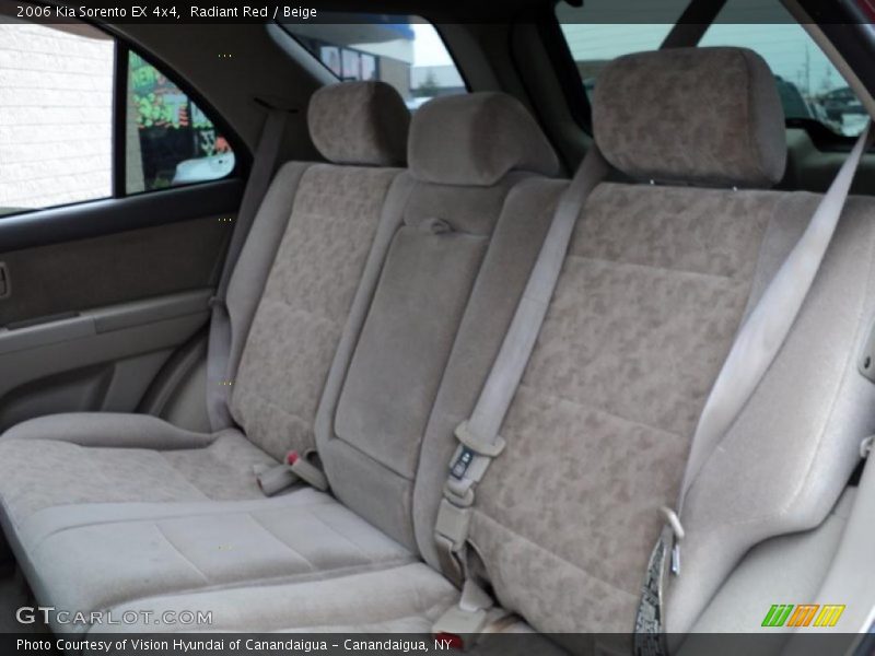 Radiant Red / Beige 2006 Kia Sorento EX 4x4