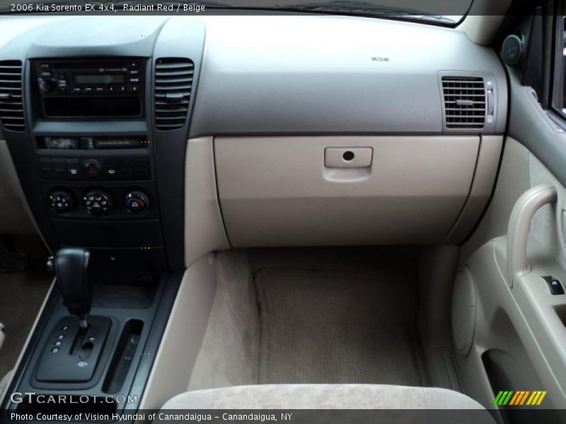 Radiant Red / Beige 2006 Kia Sorento EX 4x4