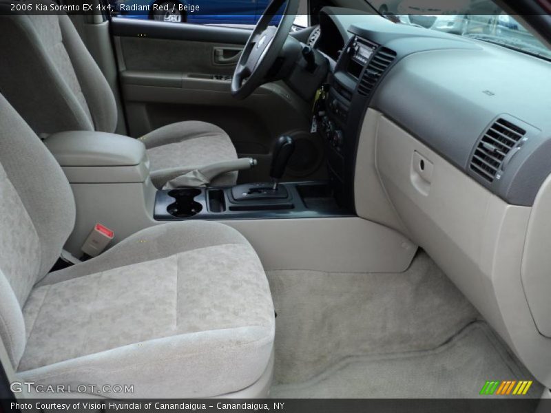 Radiant Red / Beige 2006 Kia Sorento EX 4x4