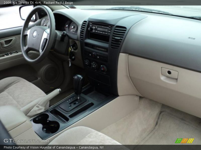 Radiant Red / Beige 2006 Kia Sorento EX 4x4