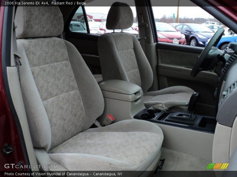 Radiant Red / Beige 2006 Kia Sorento EX 4x4