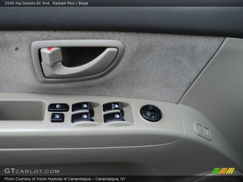 Radiant Red / Beige 2006 Kia Sorento EX 4x4