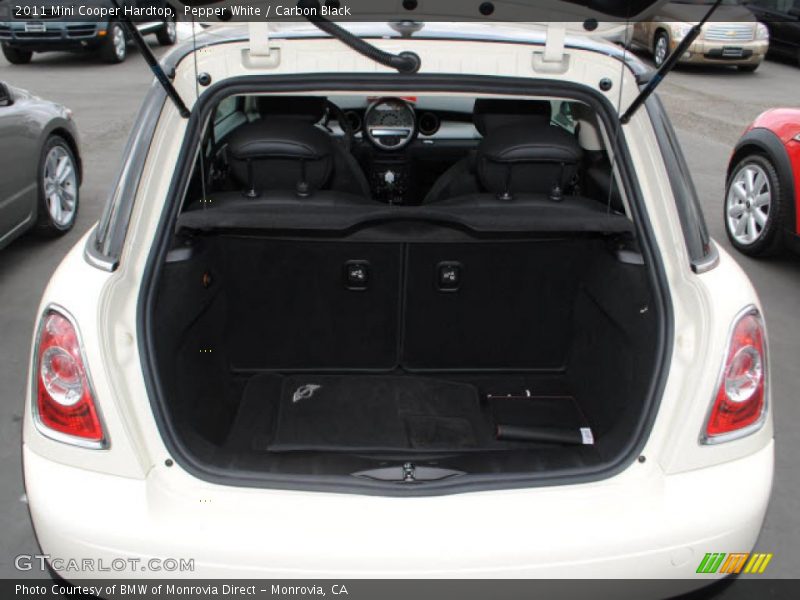 Pepper White / Carbon Black 2011 Mini Cooper Hardtop