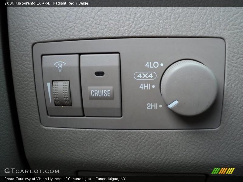 Radiant Red / Beige 2006 Kia Sorento EX 4x4