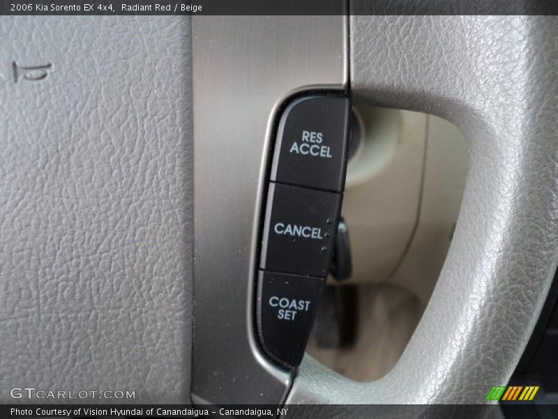 Radiant Red / Beige 2006 Kia Sorento EX 4x4