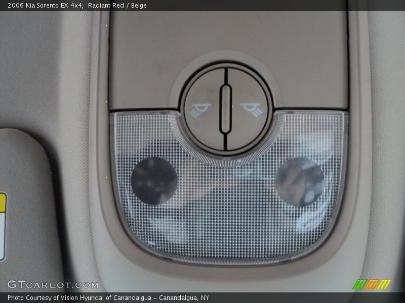Radiant Red / Beige 2006 Kia Sorento EX 4x4