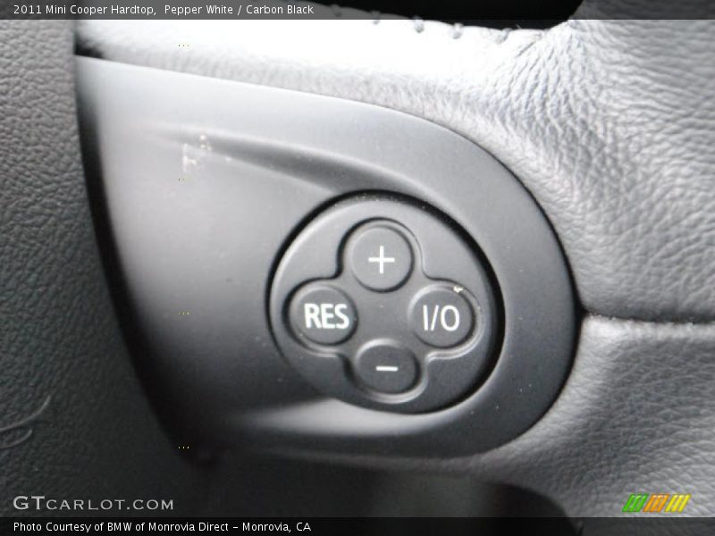 Pepper White / Carbon Black 2011 Mini Cooper Hardtop