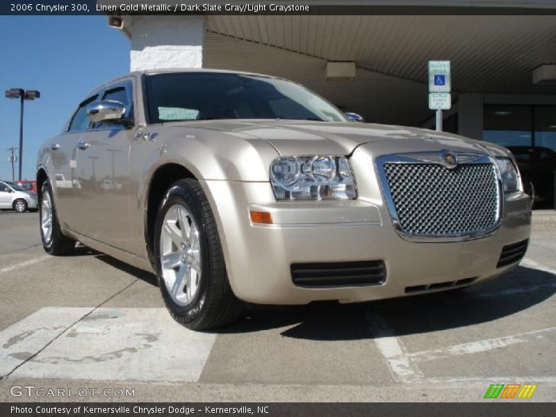 Linen Gold Metallic / Dark Slate Gray/Light Graystone 2006 Chrysler 300