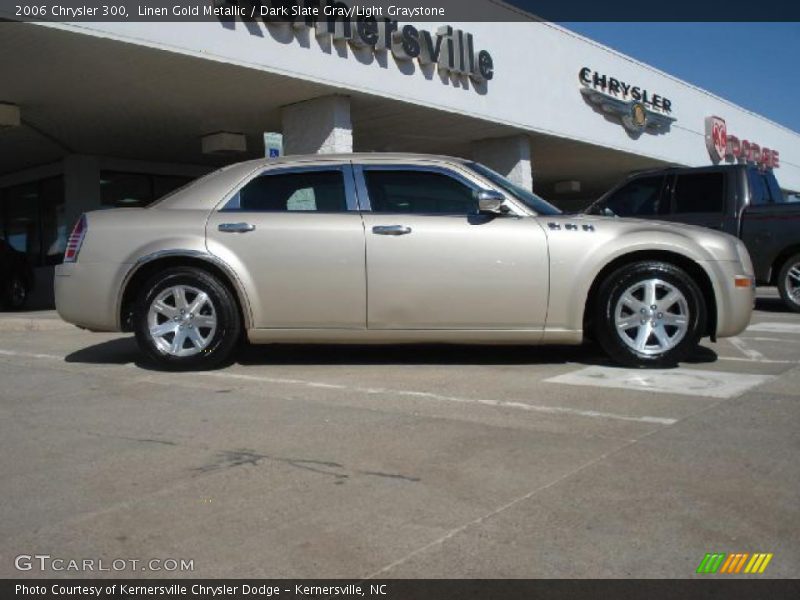 Linen Gold Metallic / Dark Slate Gray/Light Graystone 2006 Chrysler 300