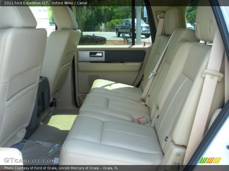 Oxford White / Camel 2011 Ford Expedition XLT