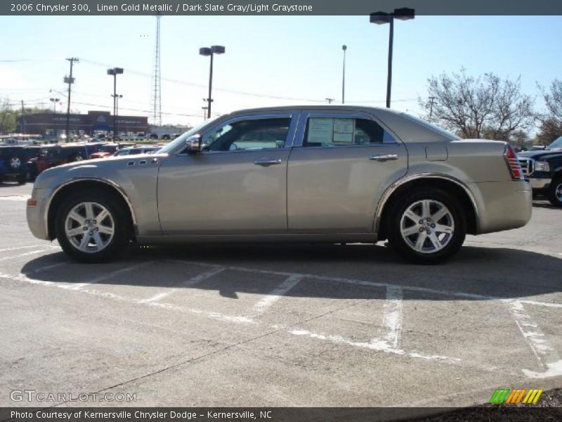 Linen Gold Metallic / Dark Slate Gray/Light Graystone 2006 Chrysler 300