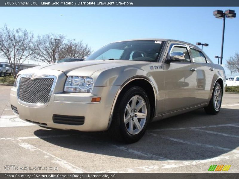 Linen Gold Metallic / Dark Slate Gray/Light Graystone 2006 Chrysler 300