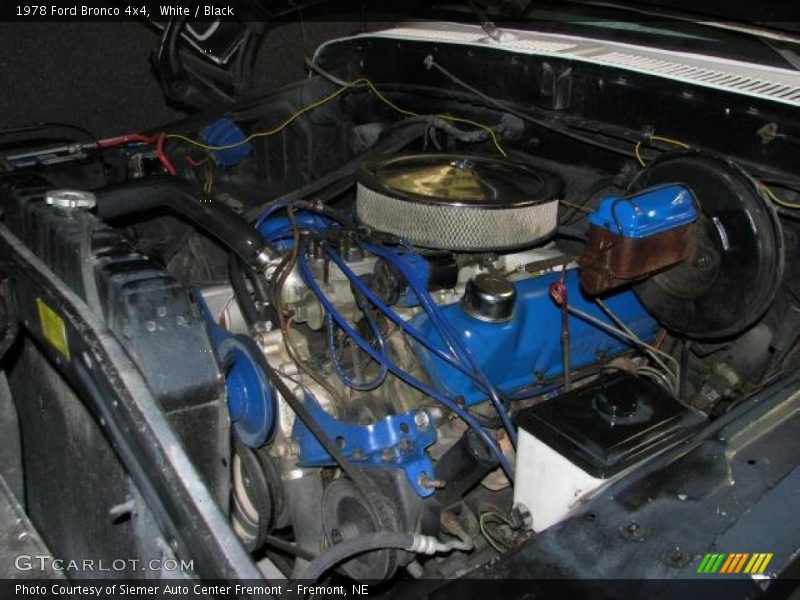  1978 Bronco 4x4 Engine - 400 cid V8