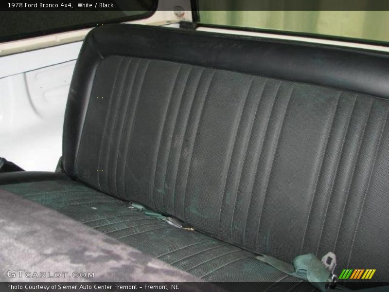  1978 Bronco 4x4 Black Interior
