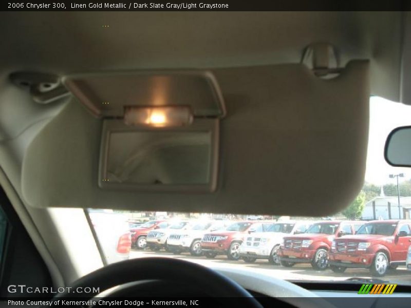 Linen Gold Metallic / Dark Slate Gray/Light Graystone 2006 Chrysler 300