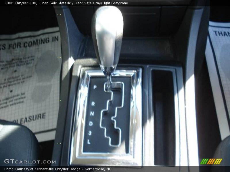 Linen Gold Metallic / Dark Slate Gray/Light Graystone 2006 Chrysler 300