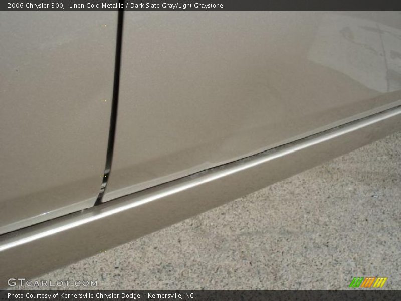 Linen Gold Metallic / Dark Slate Gray/Light Graystone 2006 Chrysler 300