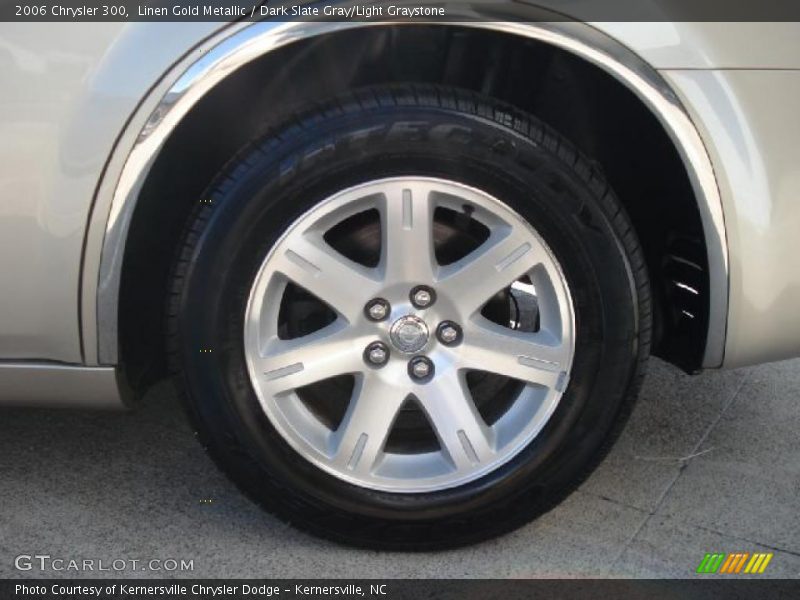 Linen Gold Metallic / Dark Slate Gray/Light Graystone 2006 Chrysler 300