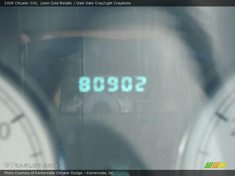Linen Gold Metallic / Dark Slate Gray/Light Graystone 2006 Chrysler 300