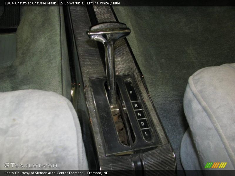Ermine White / Blue 1964 Chevrolet Chevelle Malibu SS Convertible
