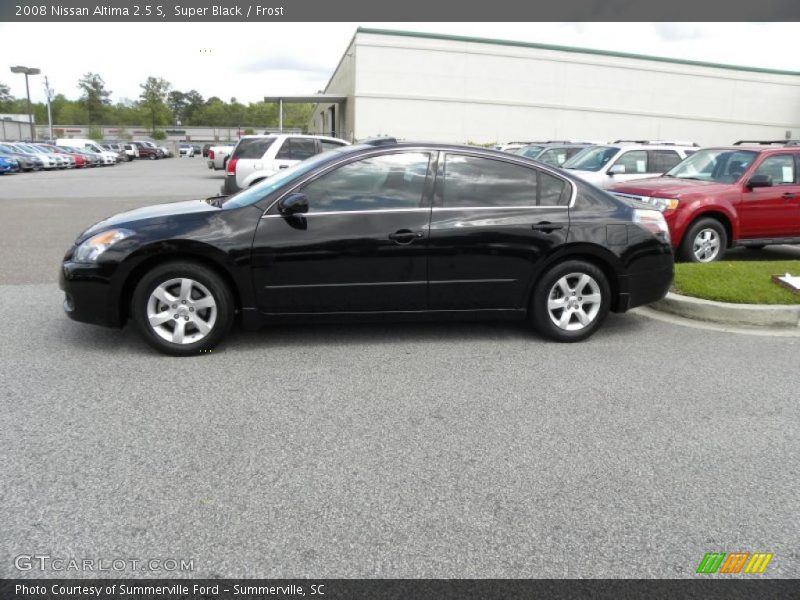 Super Black / Frost 2008 Nissan Altima 2.5 S
