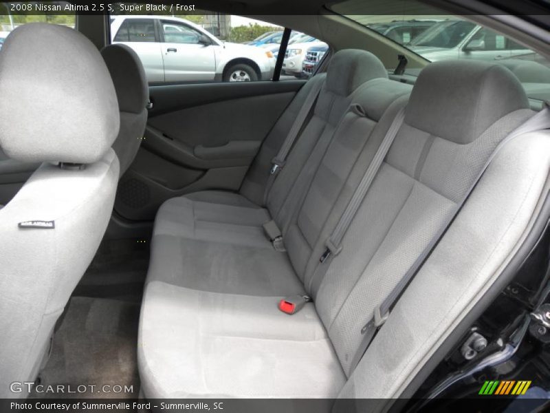 Super Black / Frost 2008 Nissan Altima 2.5 S
