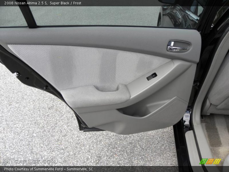 Super Black / Frost 2008 Nissan Altima 2.5 S
