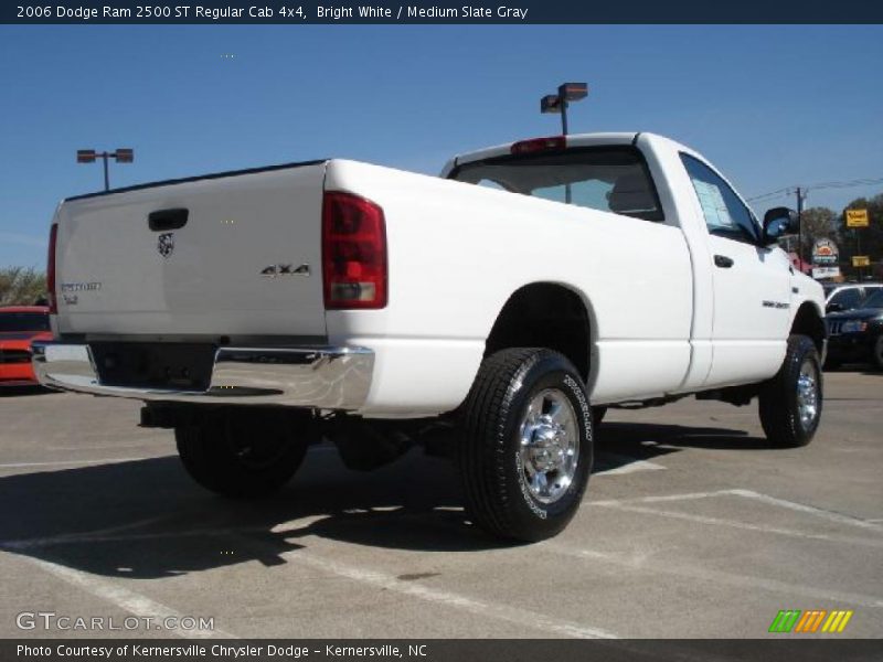 Bright White / Medium Slate Gray 2006 Dodge Ram 2500 ST Regular Cab 4x4