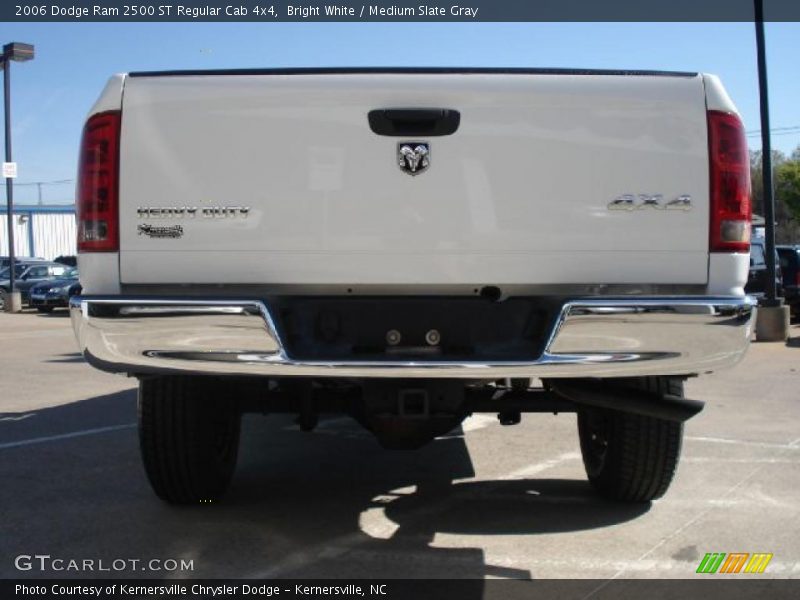 Bright White / Medium Slate Gray 2006 Dodge Ram 2500 ST Regular Cab 4x4