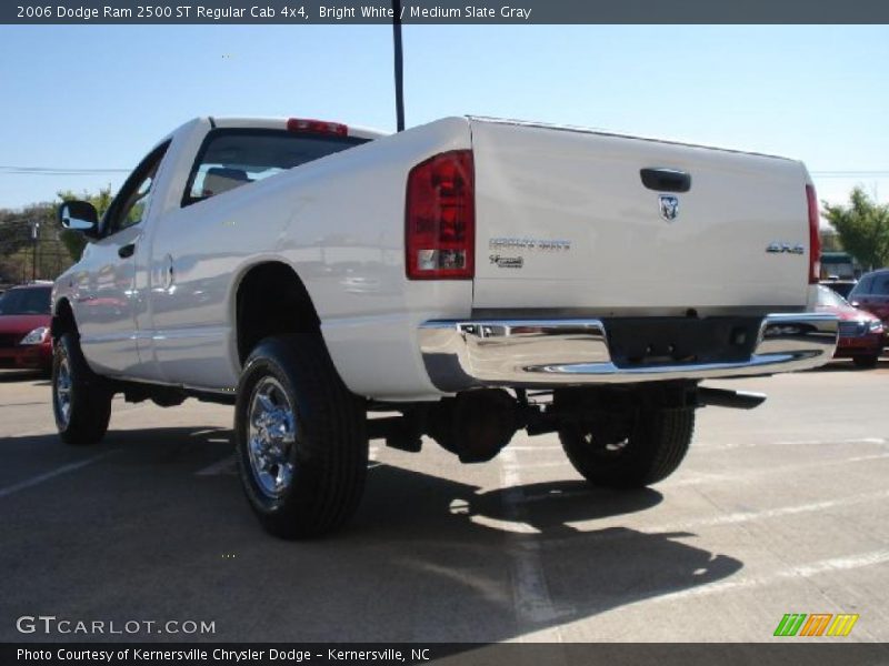 Bright White / Medium Slate Gray 2006 Dodge Ram 2500 ST Regular Cab 4x4